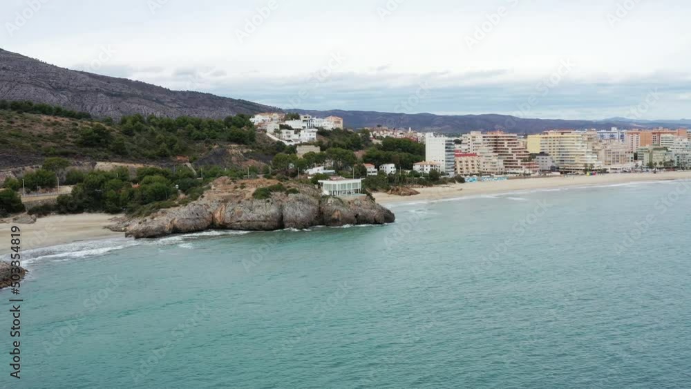 bord de mer à marina d'or, au nord de valencia en Espagne dans la commune d'Oropesa del mar bord de mer à marina d'or, au nord de valencia en Espagne dans la commune d'Oropesa del mar