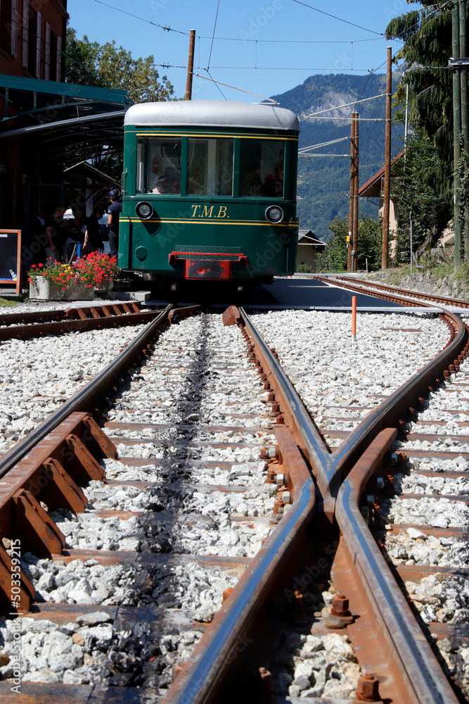 Naklejka premium French Alps.