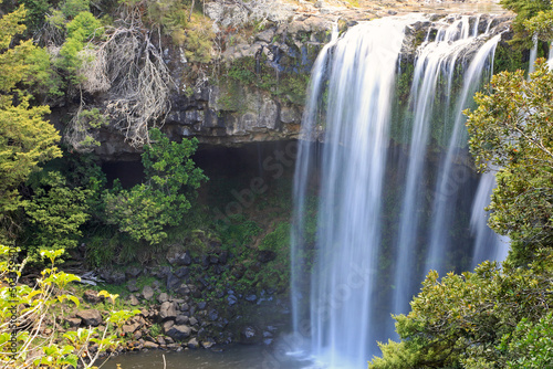 Side view at Rainbow Falls - New Zealand