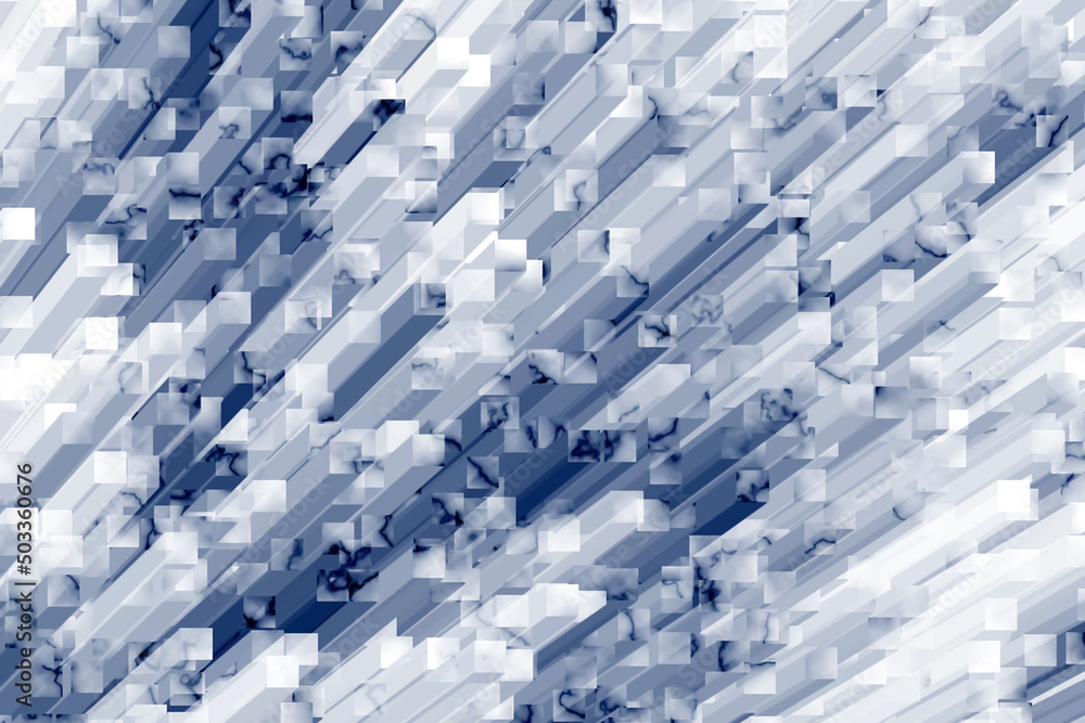 Extruding design on white marble and texture Extruding design on white marble and texture