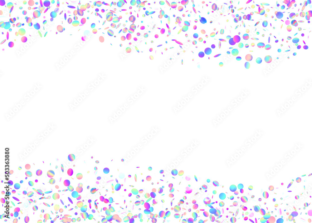 Hologram Texture. Modern Foil. Surreal Art. Disco Design. Neon Glitter. Rainbow Confetti. Pink Laser Effect. Retro Abstract Illustration. Blue Hologram Texture
