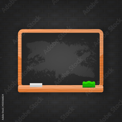 Board school, great design for any purposes. Illustration for concept design. Isolated object. Vector drawing.