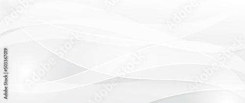 Abstract grey background poster with dynamic. technology network Vector illustration.