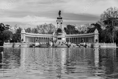 The Monument to Alfonso XII...