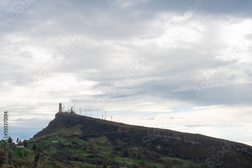 Picacho toll bucaramanga santander with antennas in the berlin moor zone photo