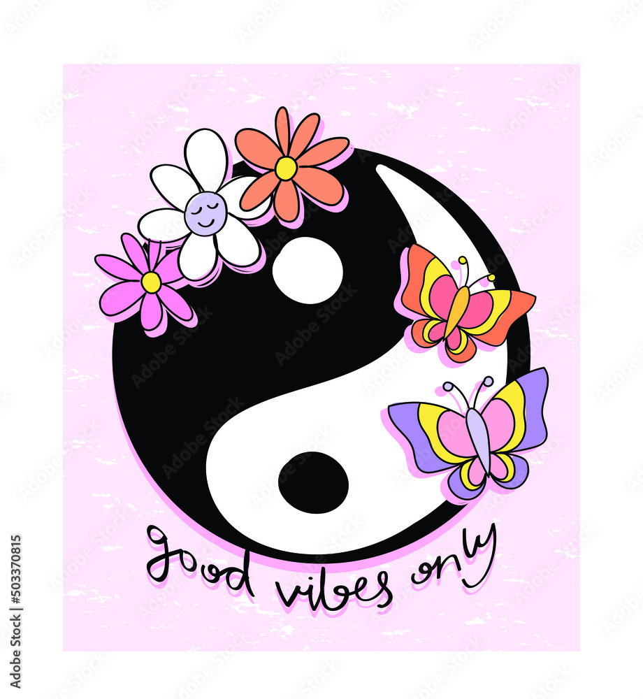 Yin Yang Stickers - Just Stickers : Just Stickers