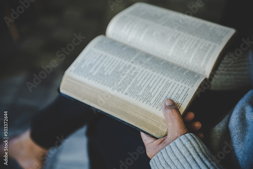 woman with bible