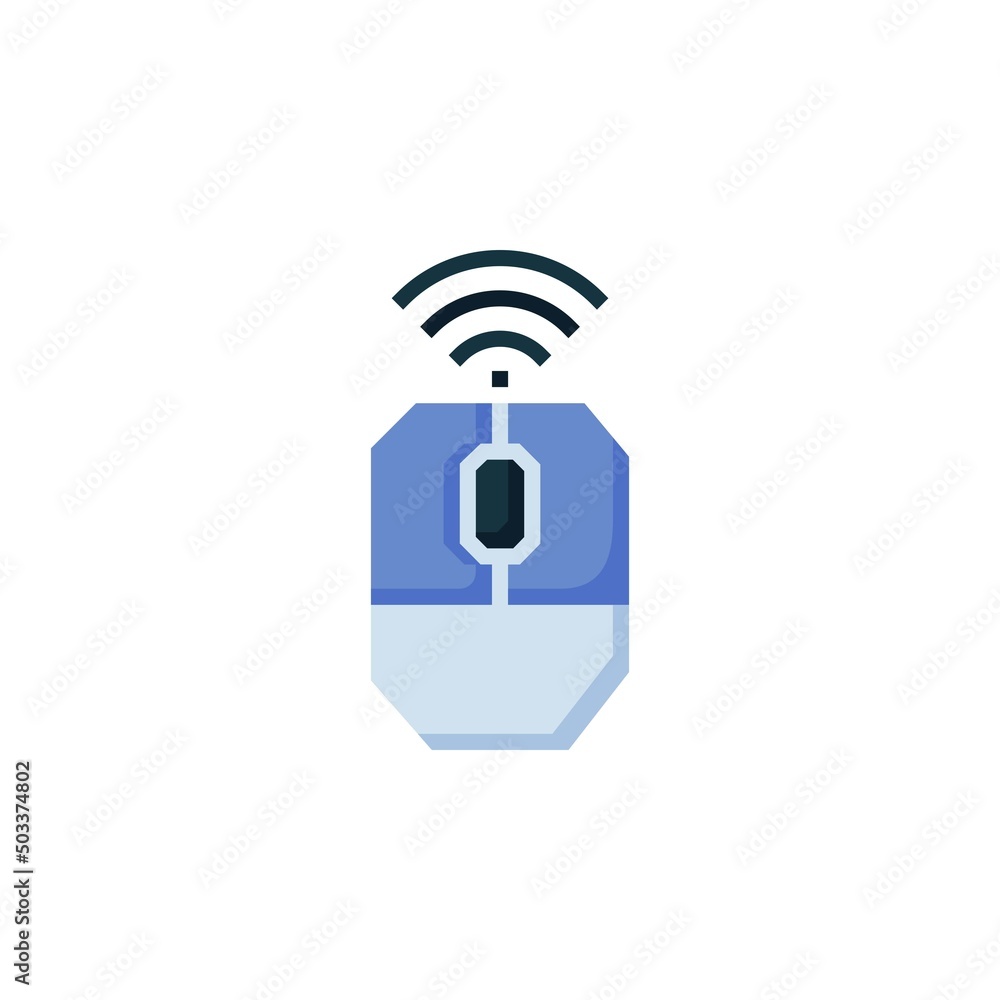 mouse wireless vector icon. computer component icon flat style. perfect use for logo, presentation, website, and more. simple modern icon design flat style mouse wireless vector icon. computer component icon flat style. perfect use for logo, presentation, website, and more. simple modern icon design flat style