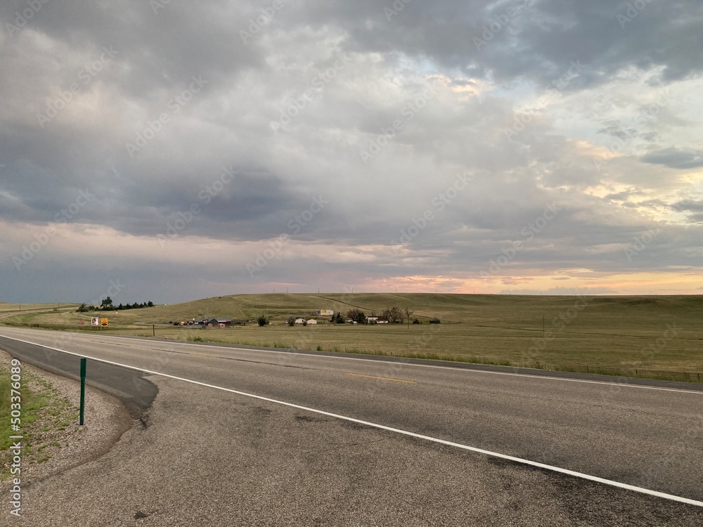 Fototapeta premium driving on the road