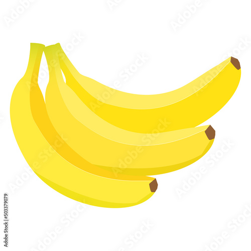 バナナのアイコンイラスト