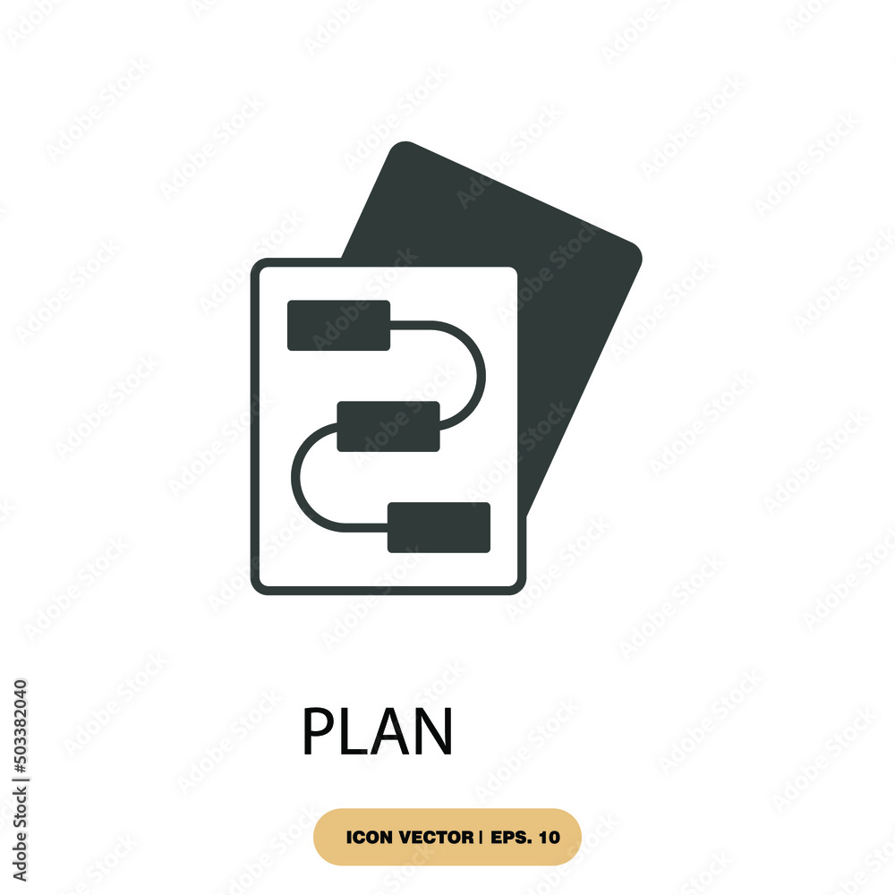 plan icons symbol vector elements for infographic web plan icons symbol vector elements for infographic web