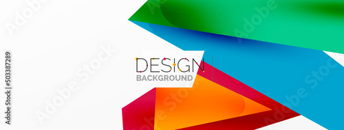 Background abstract overlapping shapes. Minimal composition vector illustration for wallpaper banner background or landing page Free Download Background abstract overlapping shapes. Minimal composition vector illustration for wallpaper banner background or landing page - GFXLoad