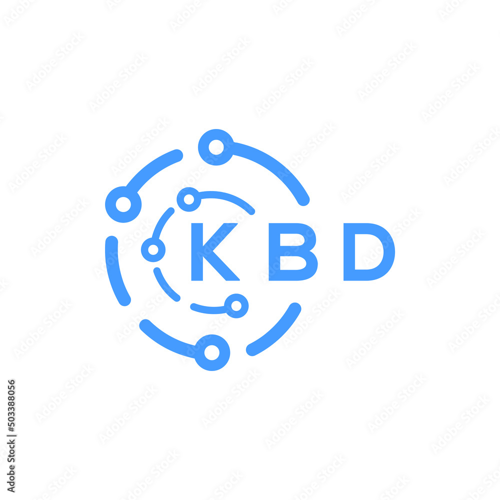 KBD technology letter logo design on white background. KBD creative initials technology letter logo concept. KBD technology letter design. KBD technology letter logo design on white background. KBD creative initials technology letter logo concept. KBD technology letter design.