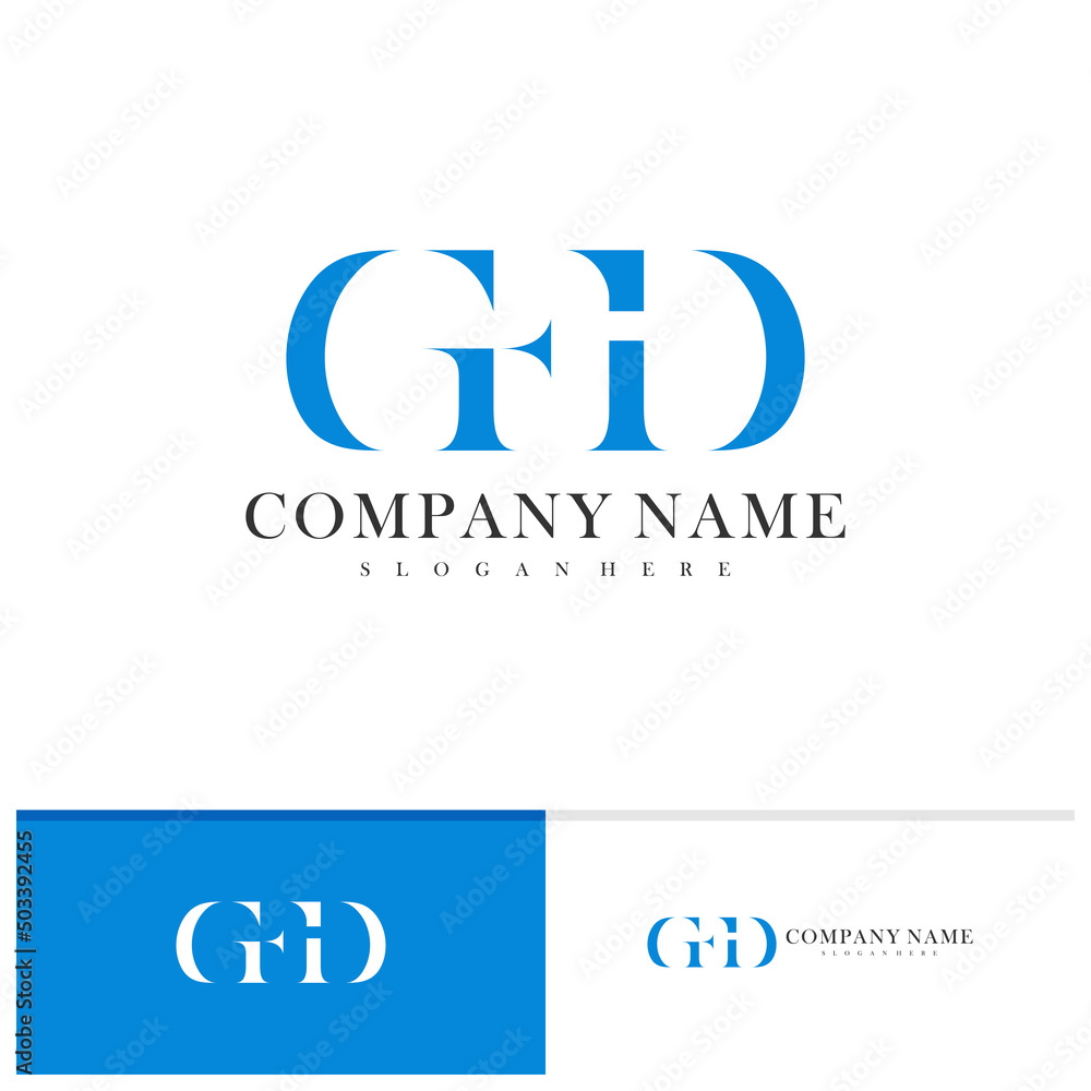 Letter G F D logo vector template, Creative G F D logo design concepts Letter G F D logo vector template, Creative G F D logo design concepts