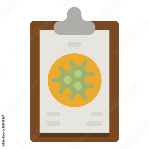 nanotechnology flat icon