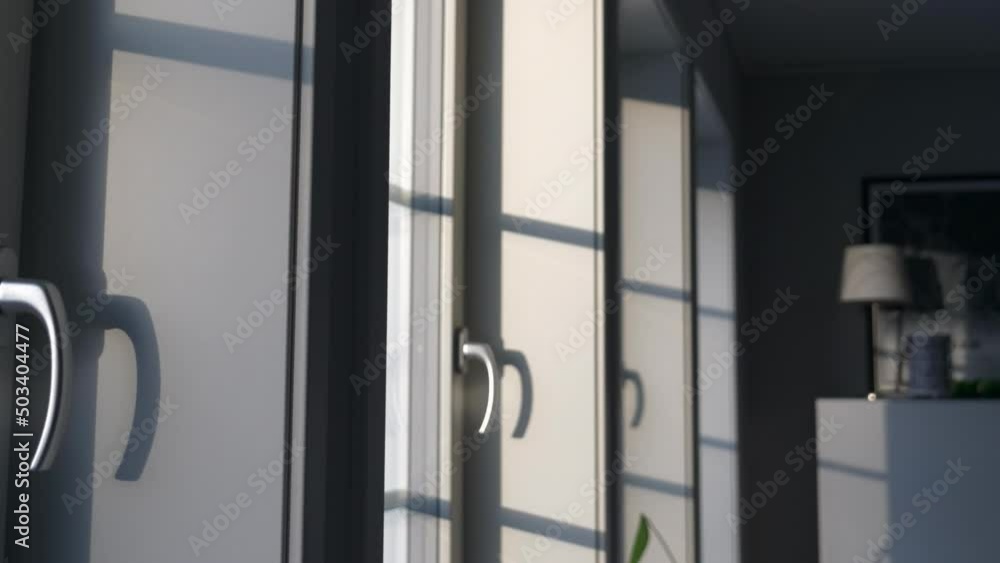 Indoor motion time lapse of sunlight coming through windows making shadow. Great mood. Indoor motion time lapse of sunlight coming through windows making shadow. Great mood.
