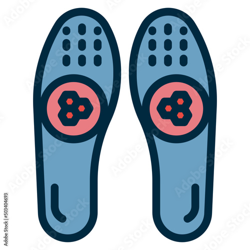 nanoporous two tone icon