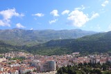 Górski krajobraz Budvy w Czarnogórze
