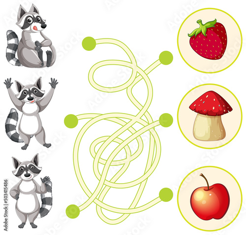 Game design for matching animals