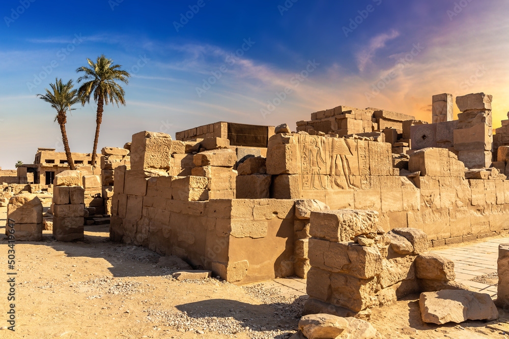 Karnak temple in Luxor, Egypt Karnak temple in Luxor, Egypt