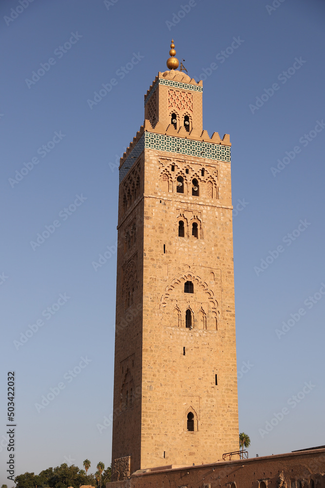 Kutubiyya Mosque in Marrakesh, Morocco