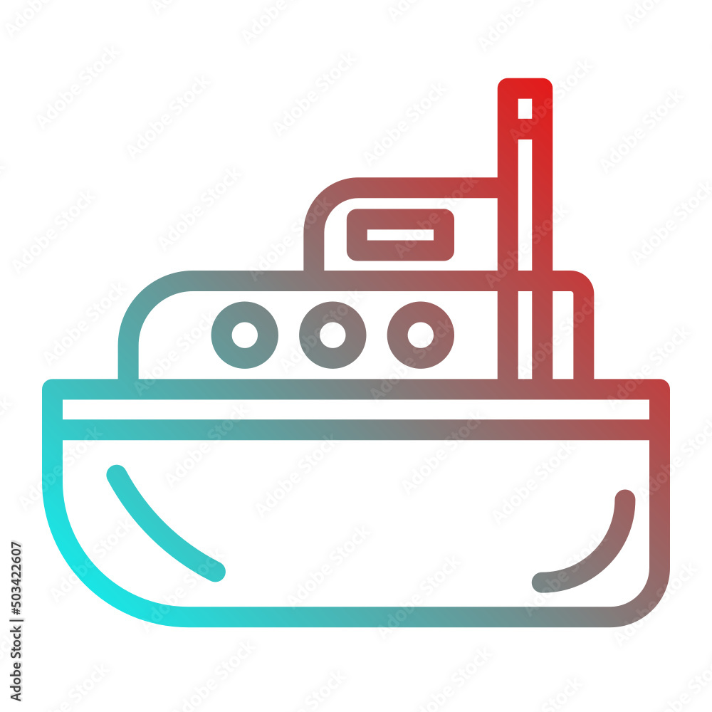 Obraz premium ship icon