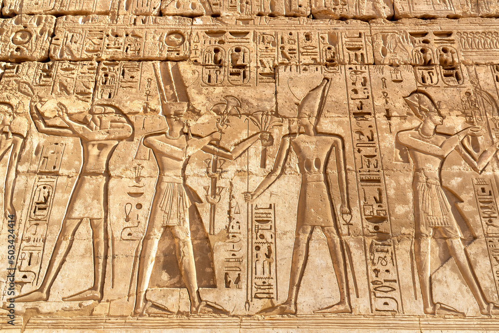 Medinet Habu temple in Luxor Medinet Habu temple in Luxor