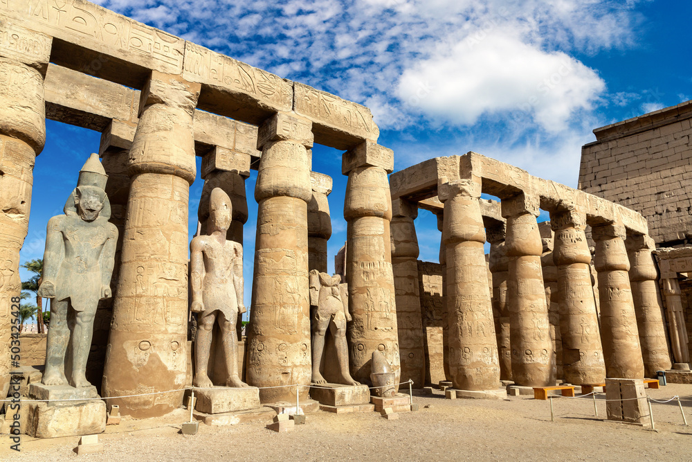 Fototapeta premium Luxor Temple in Luxor, Egypt