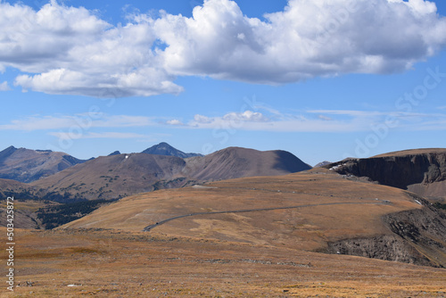 View of Rocky Mountain National Park, Colorado, USA