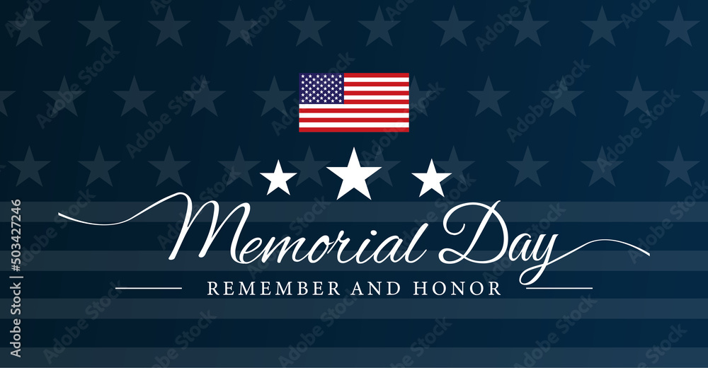 Memorial Day USA  - obrazy, fototapety, plakaty 