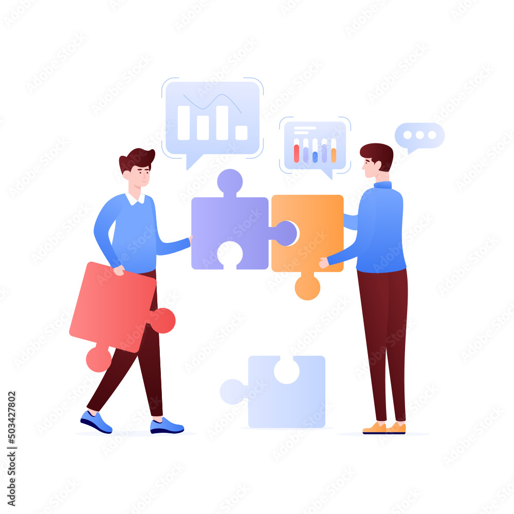 Fototapeta premium Collaboration 