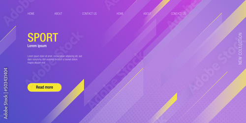 abstract colorful dynamic vector background template for woman audience. banner for science, energy, technology, movement, fitness sport content