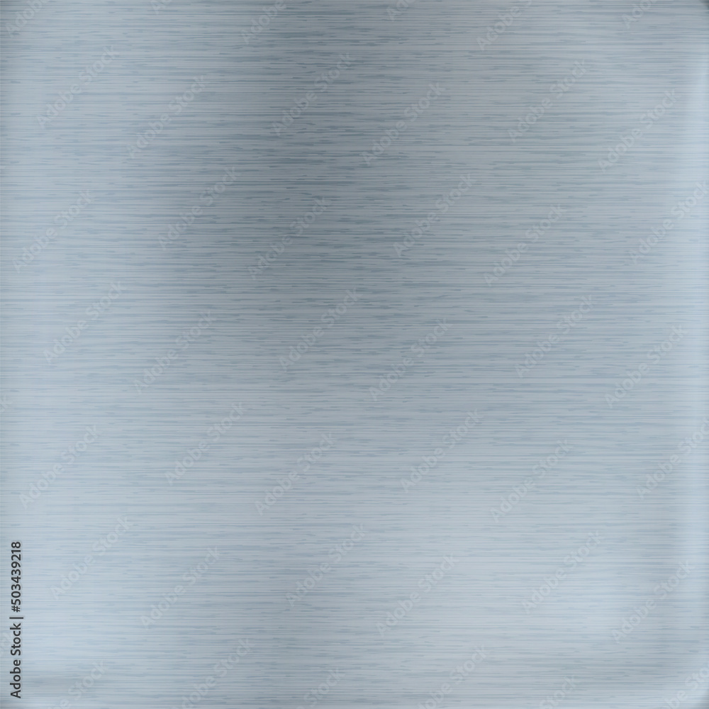 Brushed or polished silver metal texture background. Square Realistic ...