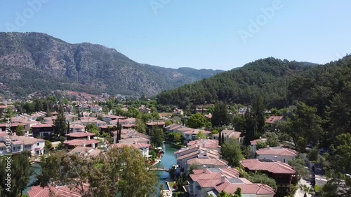 view from the top of the hill