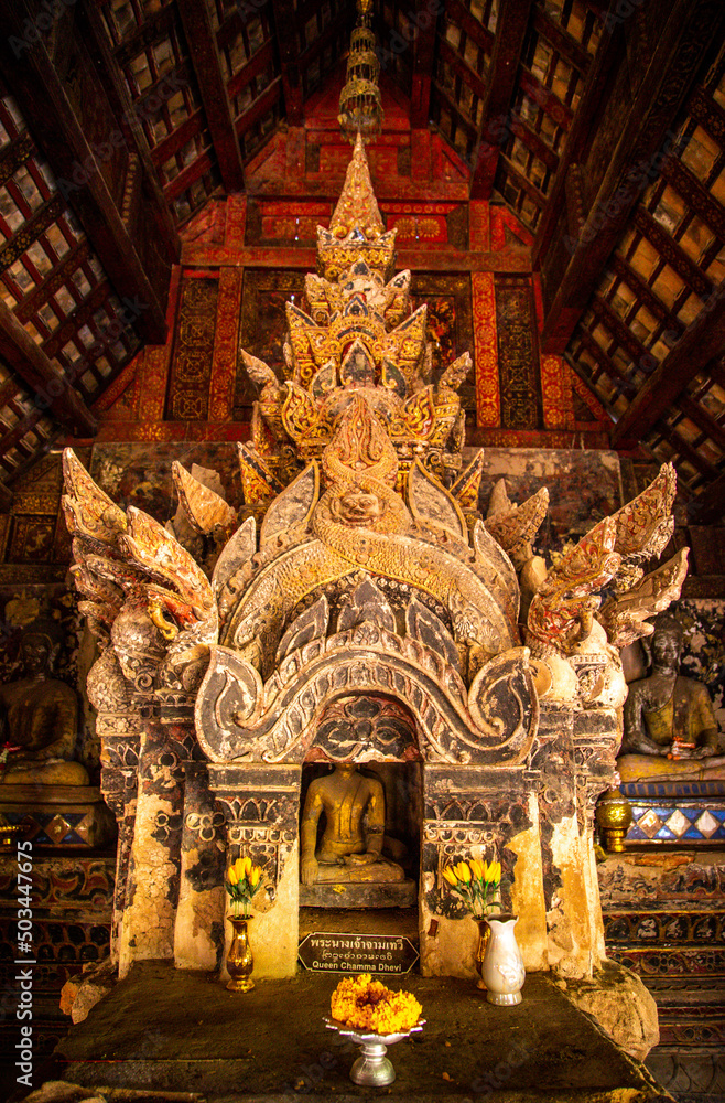 Wat Pong Yang Khok in Lampang near Chiang Mai, Thailand Wat Pong Yang Khok in Lampang near Chiang Mai, Thailand