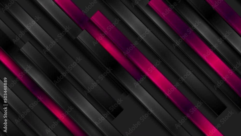 Contrast purple and black stripes geometrical abstract motion background. Seamless looping. Video animation Ultra HD 4K 3840x2160 Contrast purple and black stripes geometrical abstract motion background. Seamless looping. Video animation Ultra HD 4K 3840x2160