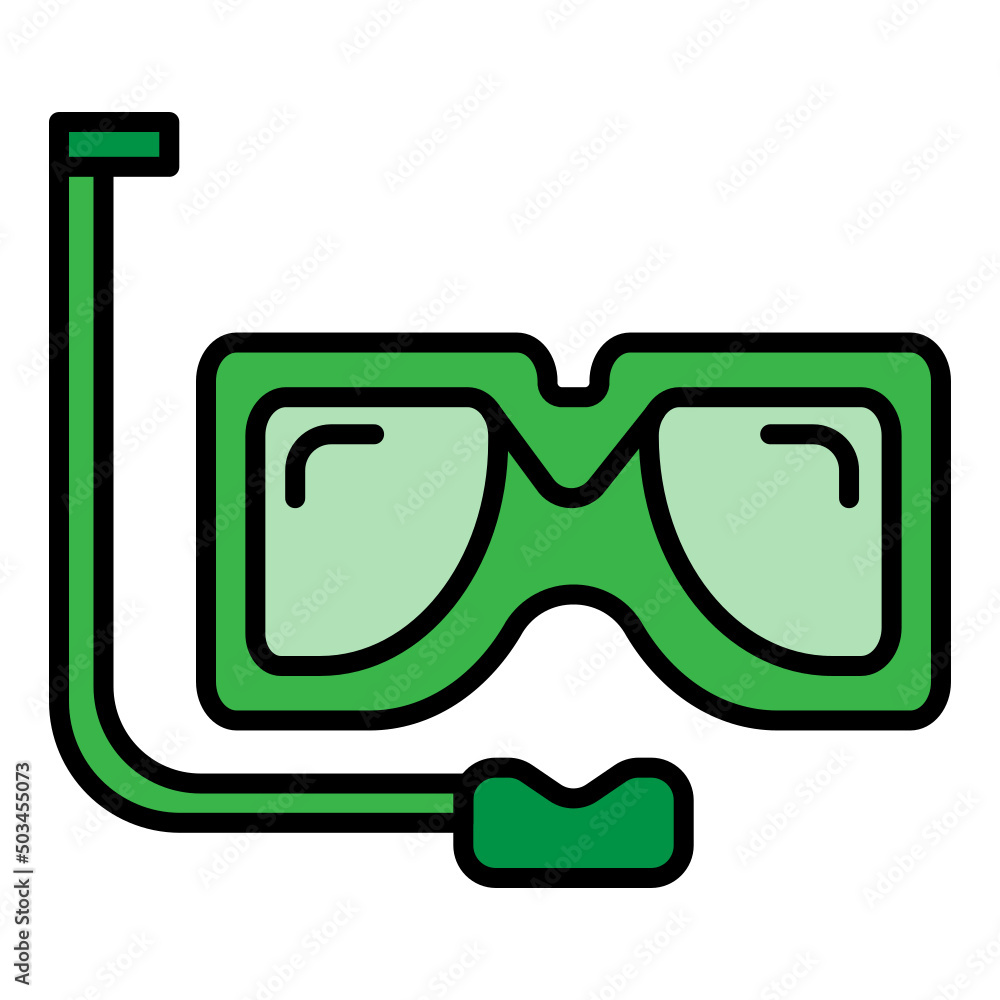 mask swimming icon mask swimming icon