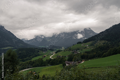 Bergpanorama Berchtesgaden - Berchtesgadener Alpen