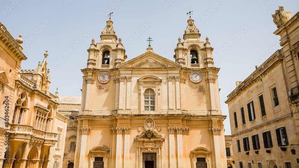 St Paul's Cathedral in Mdina