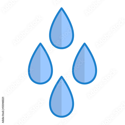 Water drop Icon Design