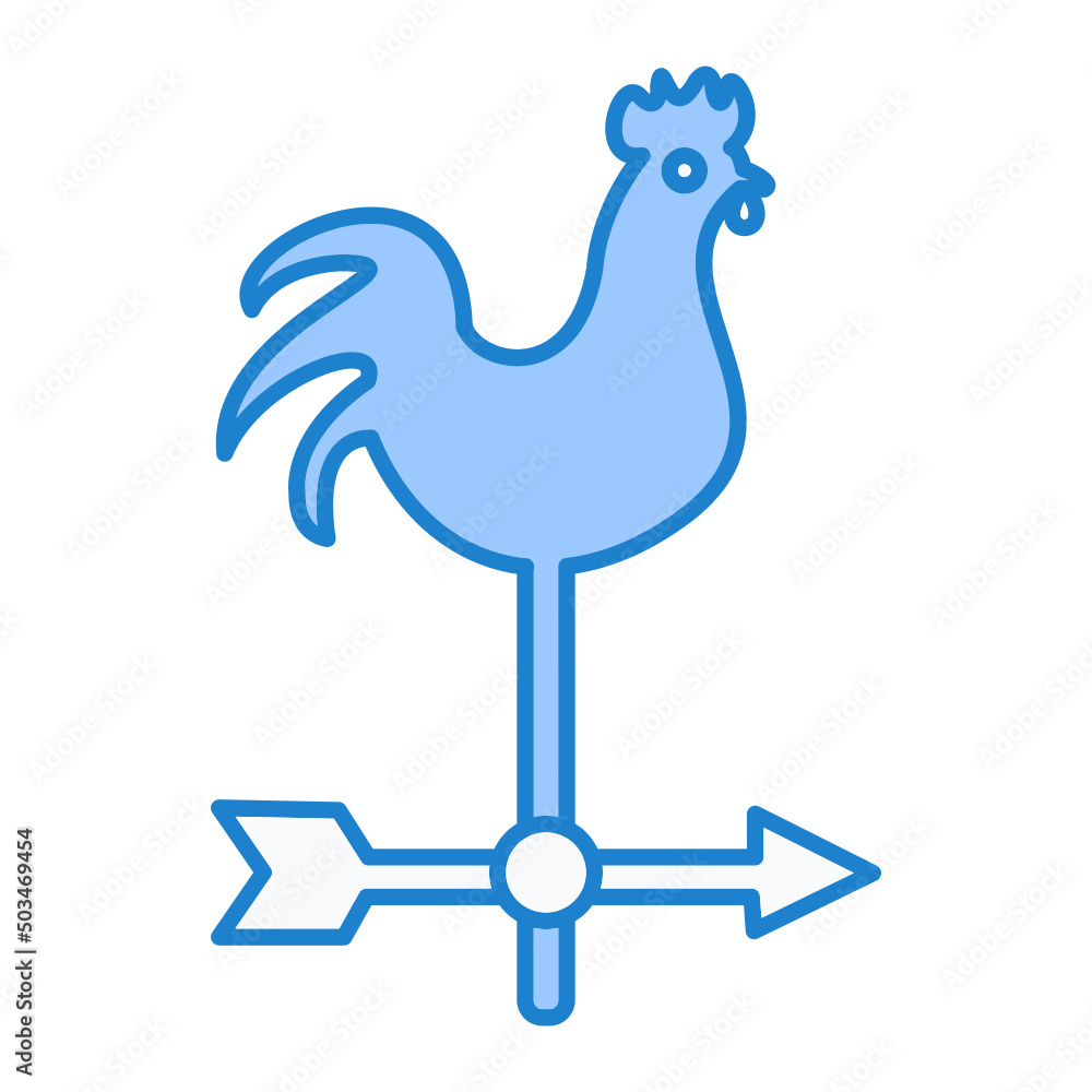 Weathercock Icon Design Weathercock Icon Design
