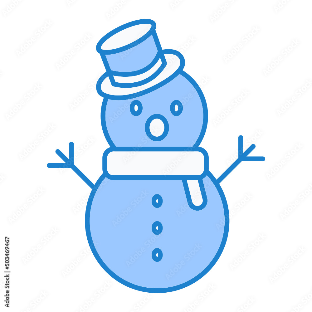 Snowman Icon Design Snowman Icon Design