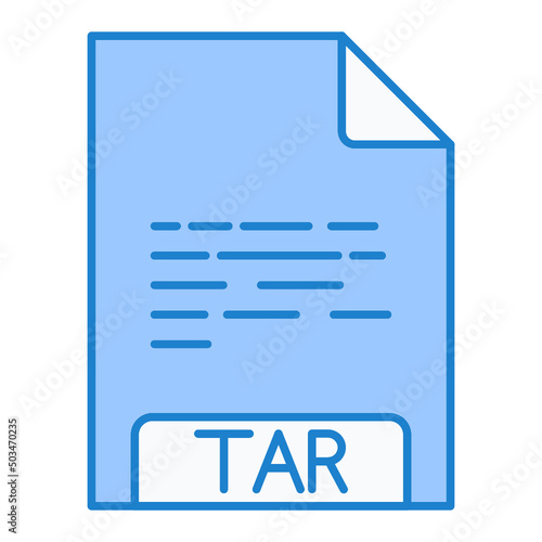 TAR File Format Icon Design
