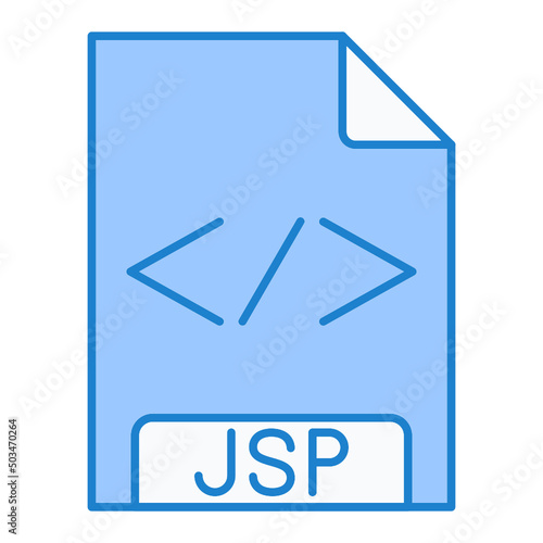 JSP File Format Icon Design