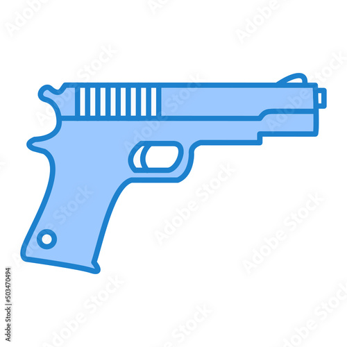 Pistol Icon Design