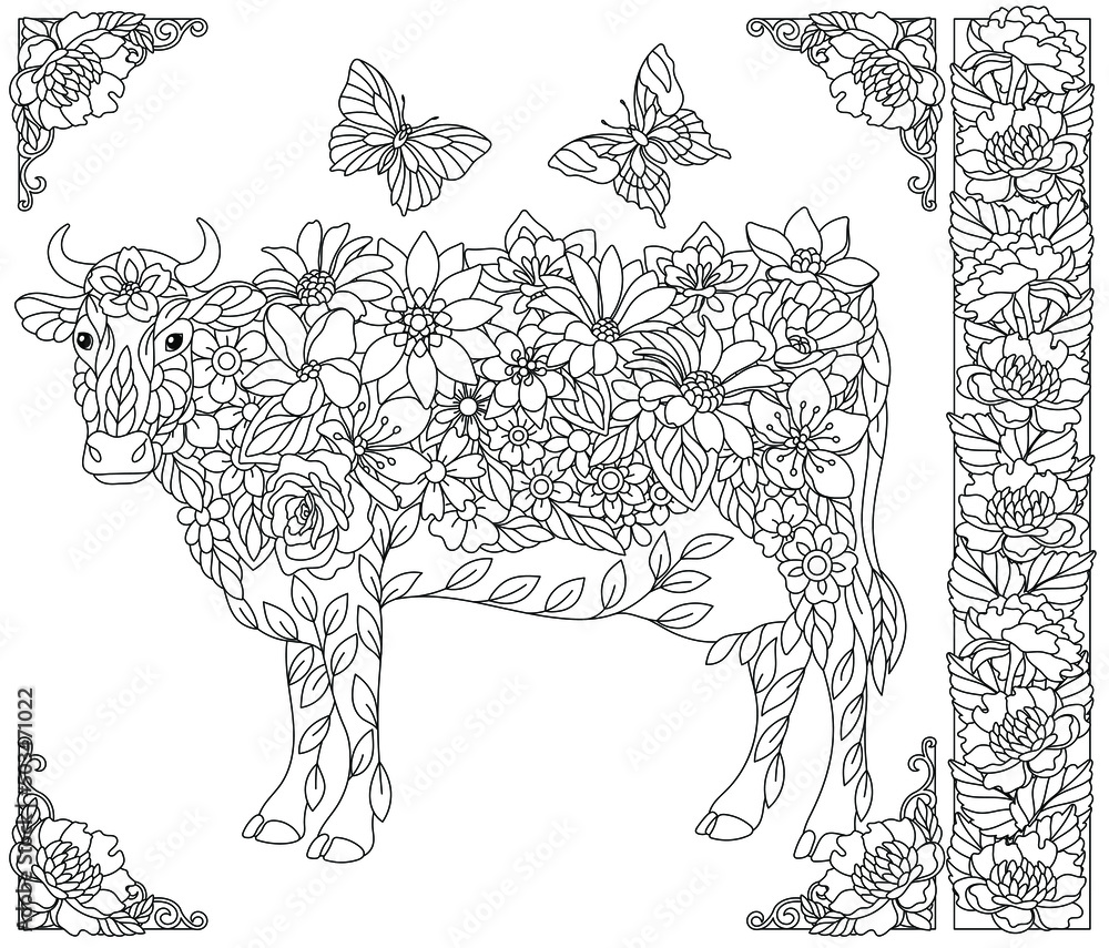 Coloring Books Adults Animals, Adult Coloring Drawings