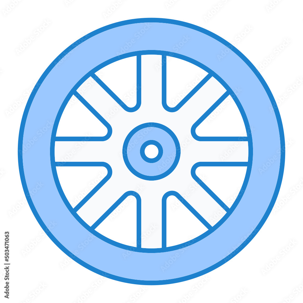 Wheel Icon Design