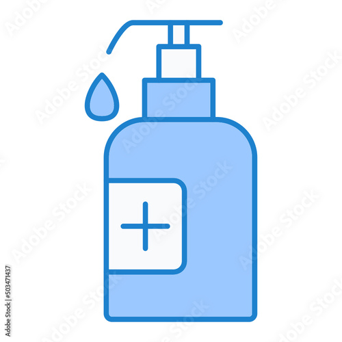 Hand Sanitizer Icon Design