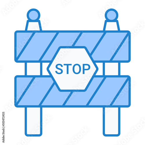 Barrier Icon Design