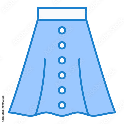 Skirt Icon Design